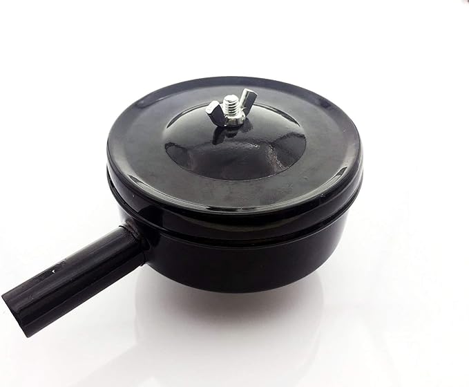 YXQ Filter Silencer 3/4PT 26mm Male Thread 5 inch Diameter Air Compressor Inlet - Image 2