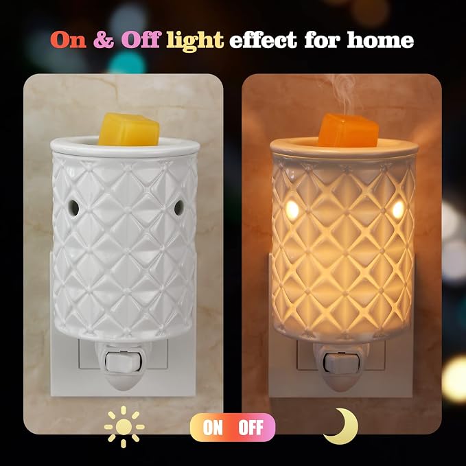 STAR MOON Ceramic Wax Melt Warmer, Plug in Wax Warmer - Image 4