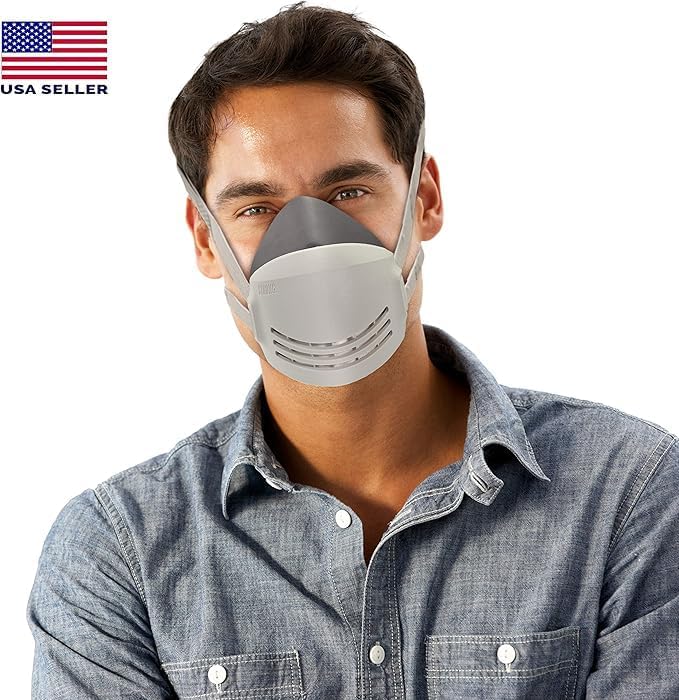Reusable Respirator Mask with 7 Filters – Half Mask Respirator - Image 5