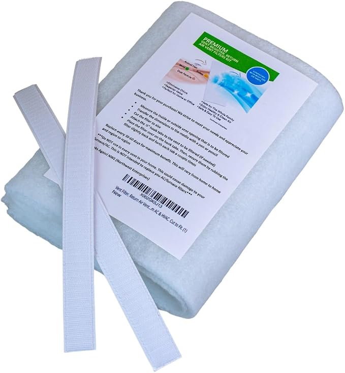 Air Vent Filters Kit, AC & Heating. by NORTHWESTENTERPRISES