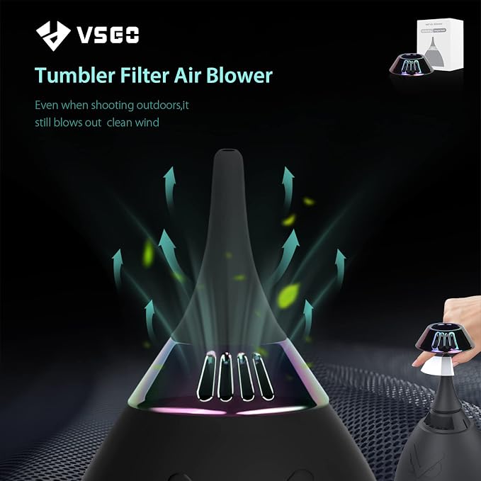 VSGO Camera Air Blower with Filter Compressed Air - Image 3