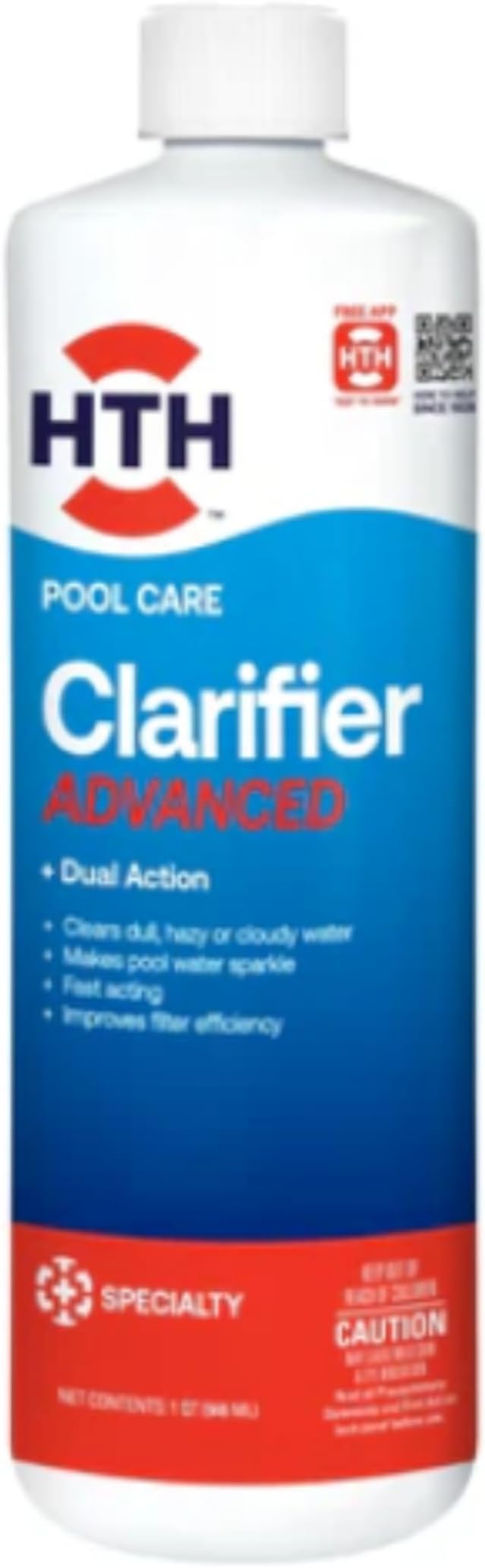 HTH 67212 Swimming Pool Care Clarifier Advanced by HTH