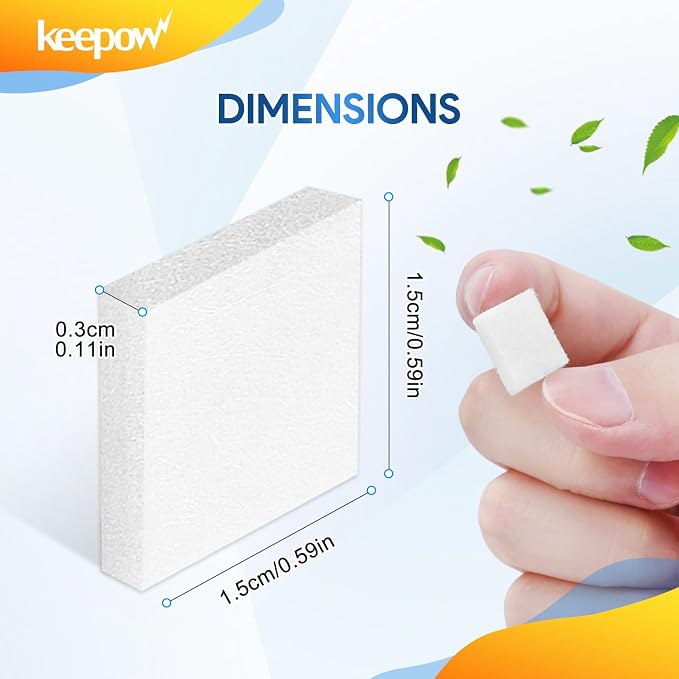 KEEPOW 50 Pack Aroma Pads Replacement Fit - Image 7