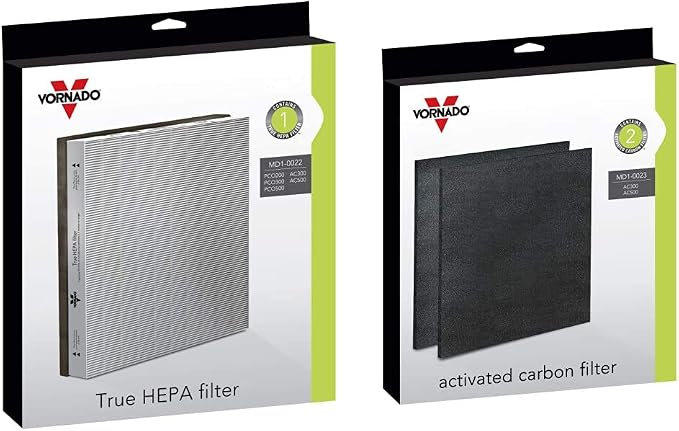 Vornado Air Purifier Filters and Carbon Filters Bundle | by Unknown