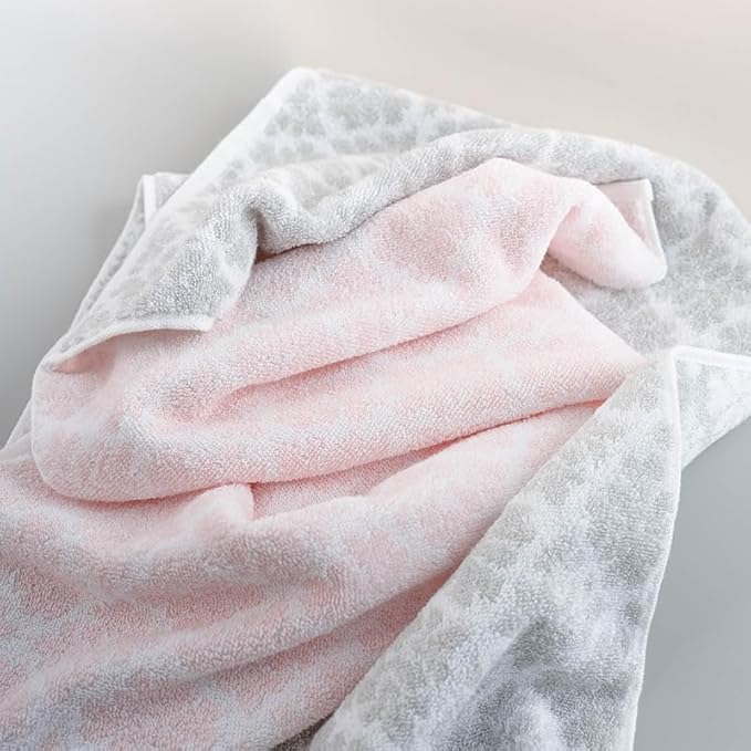 Vie Triomphe Facial Towels Washcloth (2 Pieces Love Letter Face Towel) Hand Towels Bathroom Decor 13x29 Inch Cotton Soft Absorbent Spring Summer Decorative Hand Towels for Bathroom Kitchen