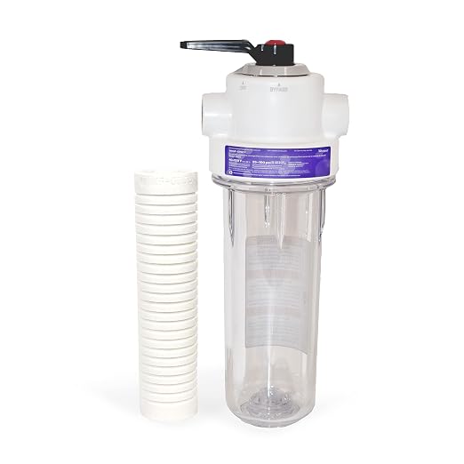 Whirlpool 10 x 2.5 Inch Whole House Water Filtration System WHKF-DWHV, 3/4" - Image 9