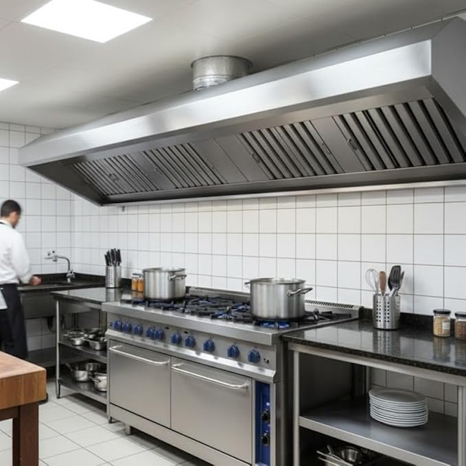 Soro Essentials- 16" W x 20" H Stainless Steel Commercial Kitchen Hood Filter - Image 3