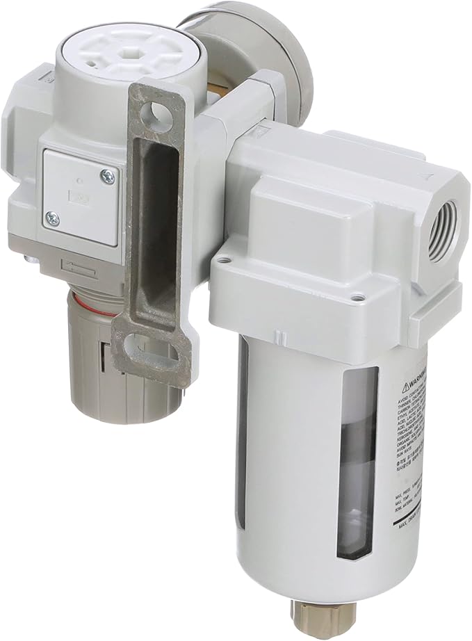 PneumaticPlus SAU420-N04G Compressed Air Filter Regulator Combo 1/2" NPT - Image 6