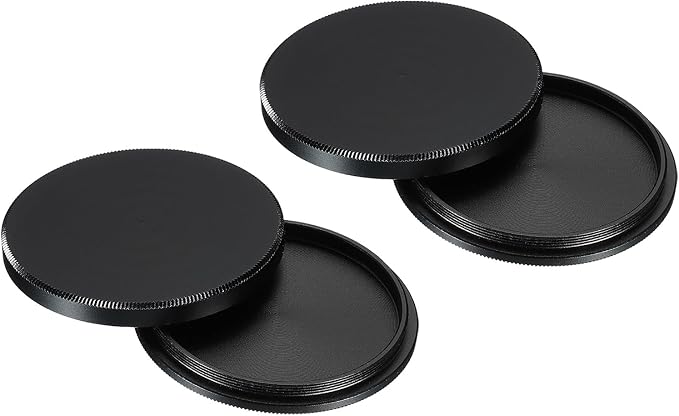 PATIKIL 40.5mm Lens Cap, 2 Pack Camera Lens Cap Cover Universal Front Metal by PATIKIL