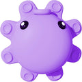 Bathtub Overflow Drain Cover - Tub Soak Bath Cover, Adds Inches of Water for Deeper Bath (Purple)