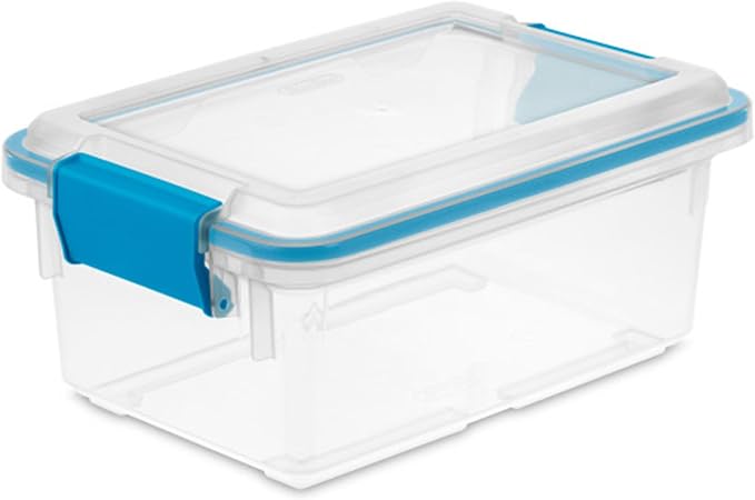 Sterilite 6-Pack Gasket Box, Weather-Resistant Storage Bins - Image 8