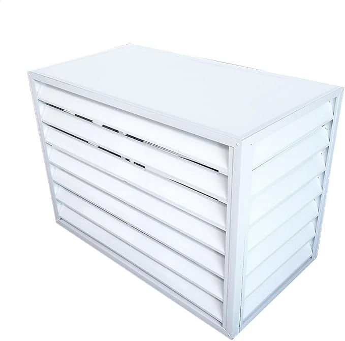 Outdoor air conditioning fence, outdoor air conditioning hidden protective cover by Unknown