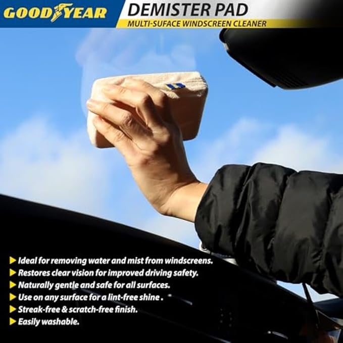 Goodyear 902540 Car Windscreen Demister Pad Micro Fibre Sponge - Image 4