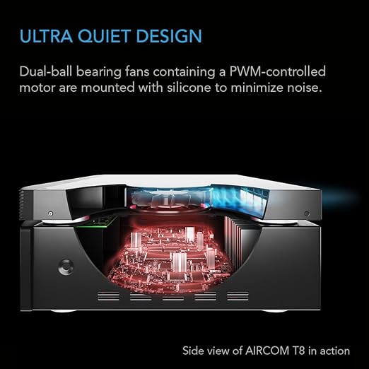 AC Infinity AIRCOM T8, Quiet Cooling Blower Fan System - Image 4