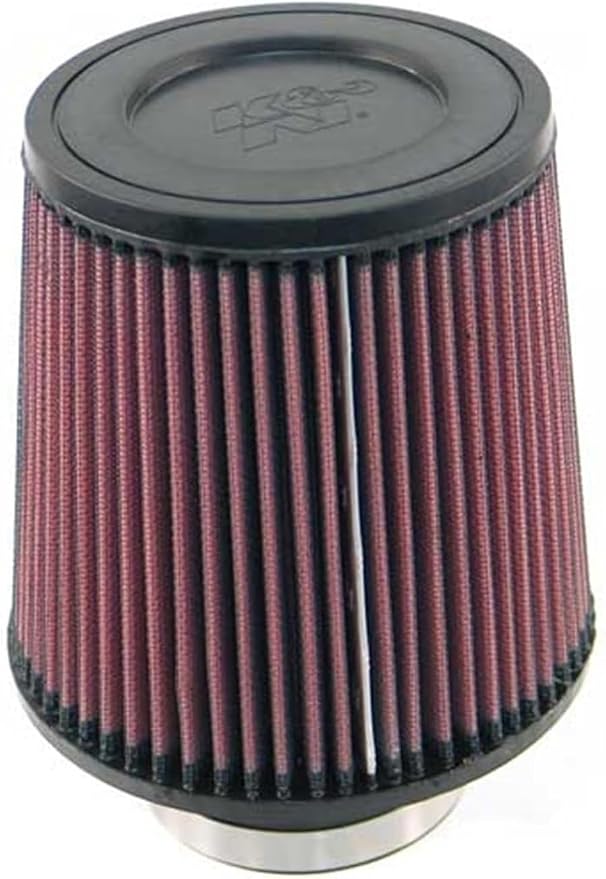K&N High-Flow Original Lifetime Universal Clamp-On Air Filter: High Performance by KNEngineeringInc