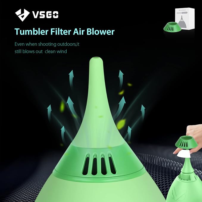 VSGO Camera Air Blower with Filter Compressed Air - Image 3