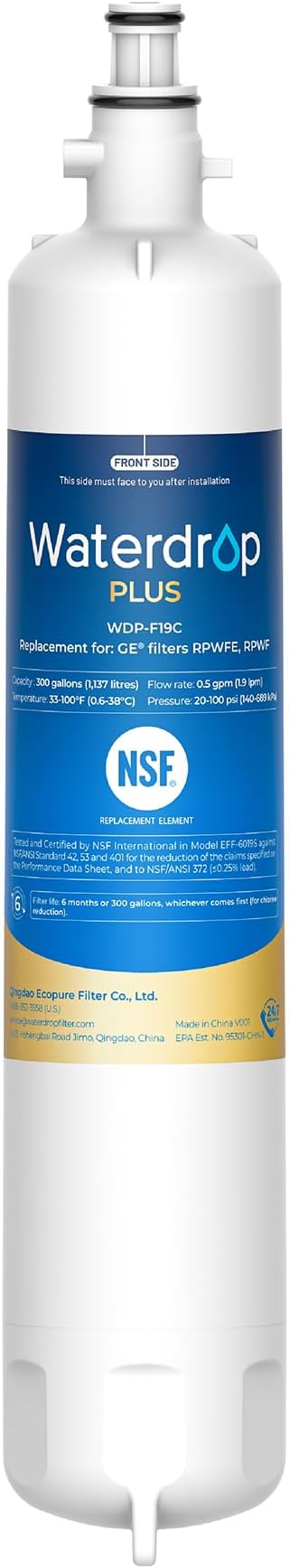 Waterdrop Plus WDP-F19C Replacement by Waterdrop