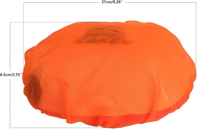 PRO CAKEN Motorcycle Universal Foam Air filter Cover Protector Air Filter Cover - Image 2