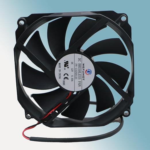 Axial Fan DC 12V 3W 0.35A, Length 4.3 Inch Height 4.3 Inch Thichness 0.98 Inch - Image 6