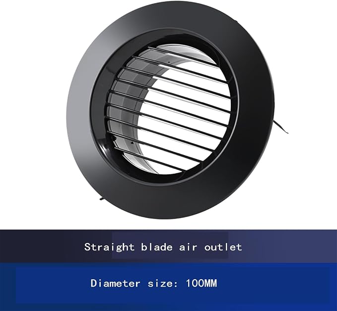 Round Fresh Air System Accessories, 200mm ABS Material, High-efficiency - Image 2