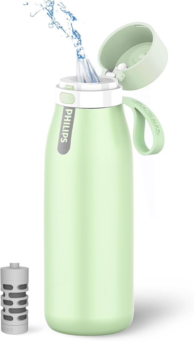 PHILIPS Water Bottle with Filter, Filter Water Bottle Stainless Steel with by Unknown