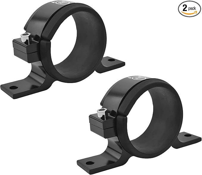 EVIL ENERGY 50MM Fuel Filter Mounting Bracket, Fuel Pump Clamp Holder 2PCS by EVILENERGY