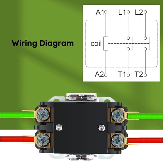 HVAC Genius HVAC Contactor, 30 Amp Double Pole / 2 Pole Contactor 120V Coil - Image 6