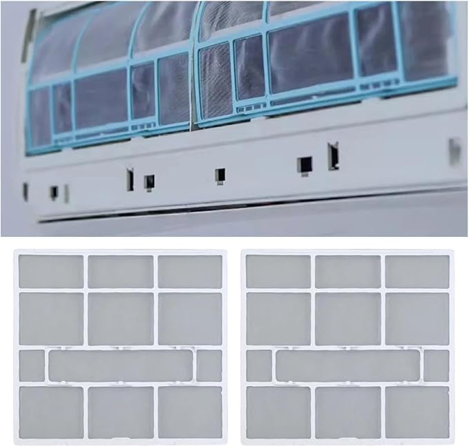 Plastic Air Conditioner Filter Mesh Indoor Unit Hanging Dust Screen Household - Image 2