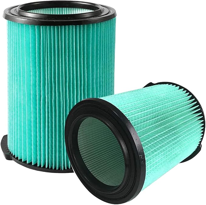 2 Pack HEPA Filter Replacement for Craftsman 38753 CMXZVBE38753 Wet Dry Vacuum by GIBCleaningtool