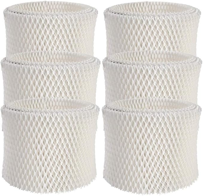 6-Pack Humidifier Wicking Filters Replacement Compatible by ITidyHome