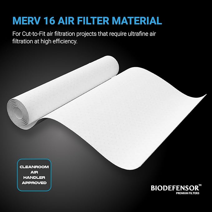 Biodefensor MERV 16 Air Filter Material Roll - Image 2