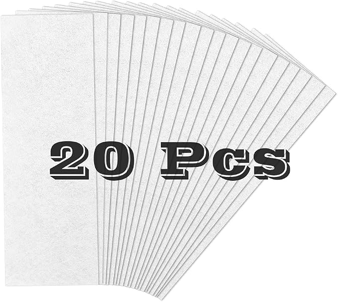 20 Pcs 12 x 4 In Air Vent Filters by Okydoky