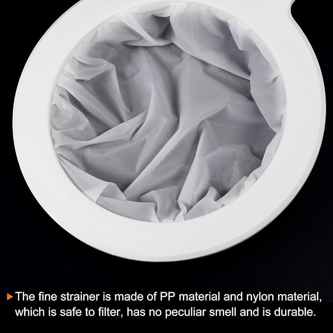 PATIKIL 9"x6" Food Filter Strainer, 450 Mesh Kitchen Mesh Filters Strainers - Image 4