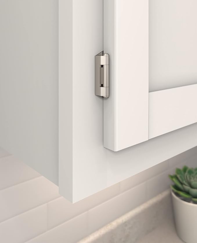 Amerock BPR8715G10 | Cabinet Hinge | 1/4 inch Overlay Single Demountable | - Image 2