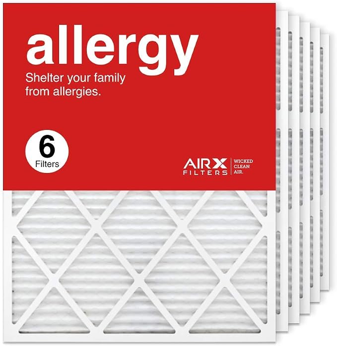 AIRx Filters 24x30x1 Air Furnace Filter MERV 11 Allergy, & Pet Dander, Pleated by AIRXFILTERSWICKEDCLEANAIR