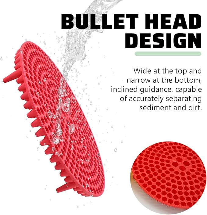 Bullet Car Wash Bucket Grit Trap Inserts, Vehicle Detailing Wash Filter - Image 4