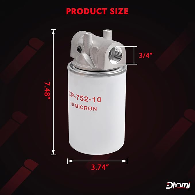 Hydraulic Oil Filter 10 Micron - Image 2