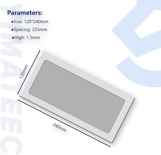 Dust Filter PC 240mm for Computer Cooler/PSU/Routers Nylon 80 Mesh, Magnetic - Image 5