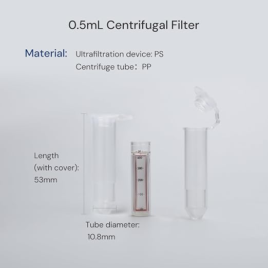 30kDa Ultra Centrifugal Filter Unit, Regenerated Cellulose RC Membrane - Image 3