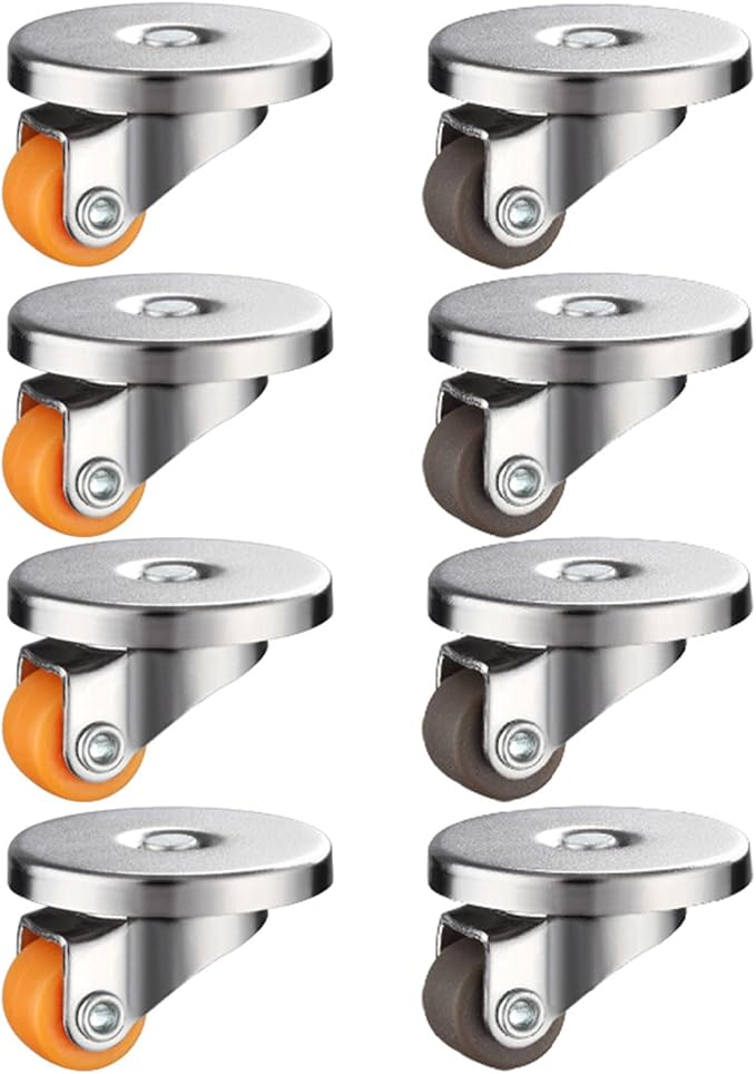 4Pieces Furniture Casters with Stick Adhesive Small Appliance Rollers Home - Image 7