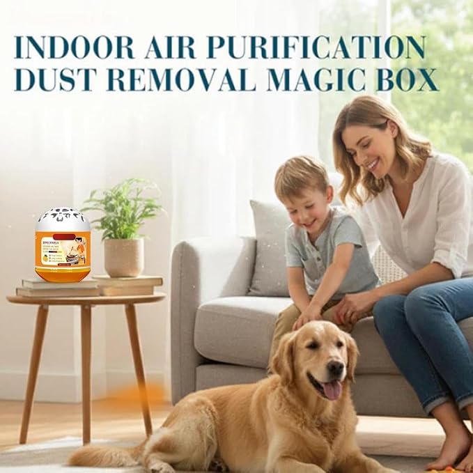 Indoor Air Purification Dust Removal Magic Box, Long-Lasting Airs Purification - Image 5