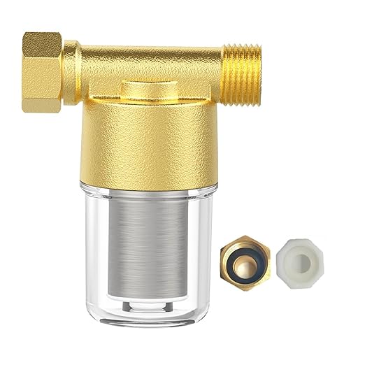FA20 Brass Sediment Filter, Reusable Washer Water Filters, Traps Sand, 40 by Unknown
