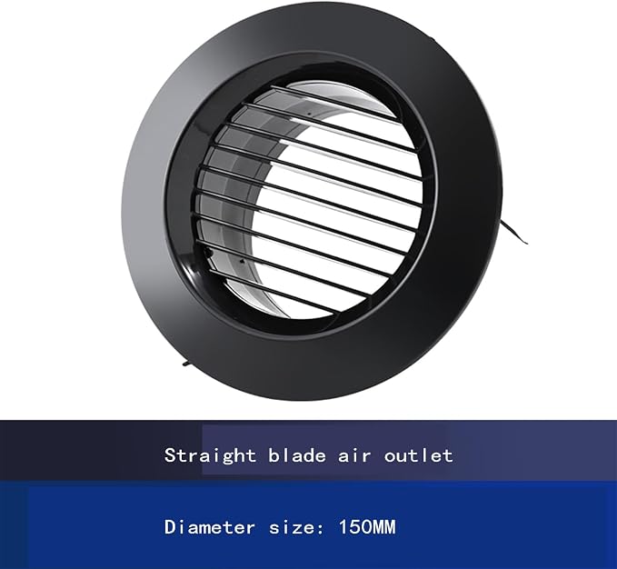 Round Fresh Air System Accessories, 200mm ABS Material, High-Efficiency - Image 2