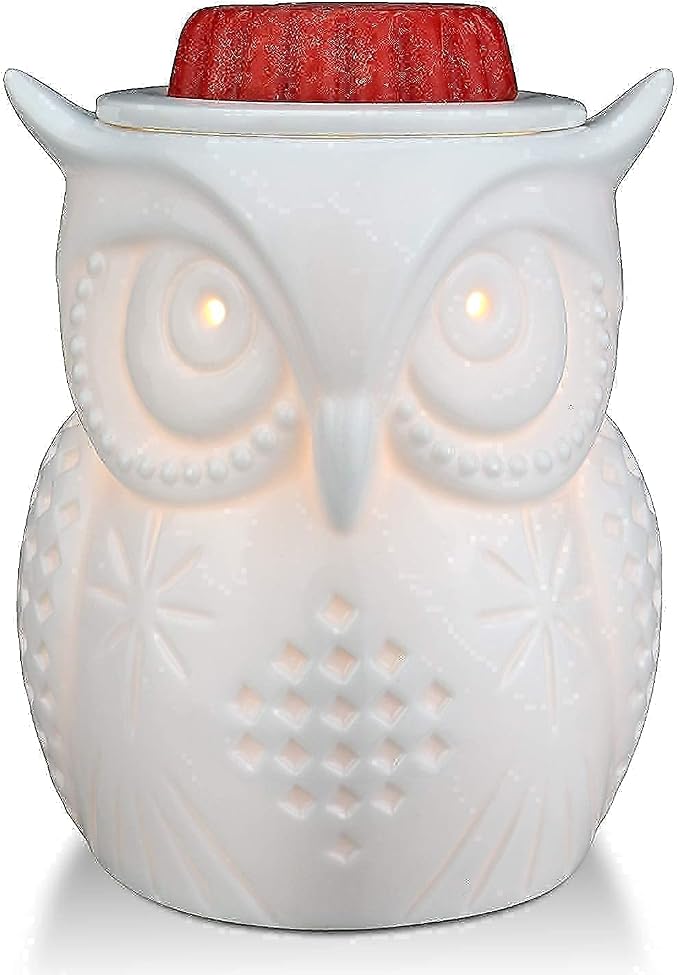 STAR MOON Owl Wax Melt Warmer for Home Décor, Wax Warmer for Wax Melt, Scentsy - Image 2