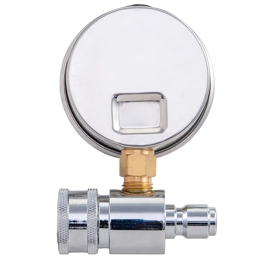 Pressure Washer Gauge, 6000 PSI, 3/8 Inch Quick Connect, Pressure Gauge - Image 5