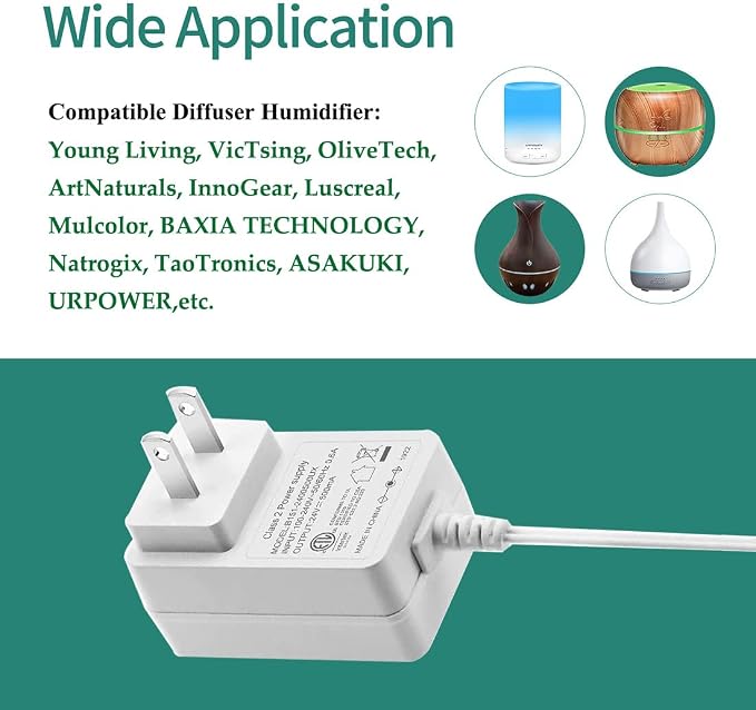 24V 0.5A Power Supply Adapter ETL Listed Class 2 Certified Power Adapter - Image 5