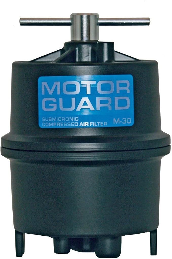 Motor Guard M-30 1/4 NPT Submicronic Compressed Air Filter by Motor+Guard