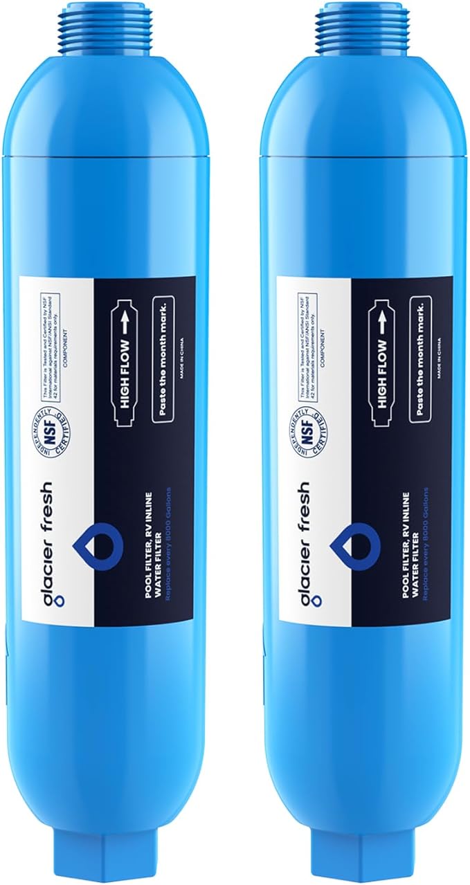 GLACIER FRESH Garden Hose End Pre-Filter by GLACIERFRESH