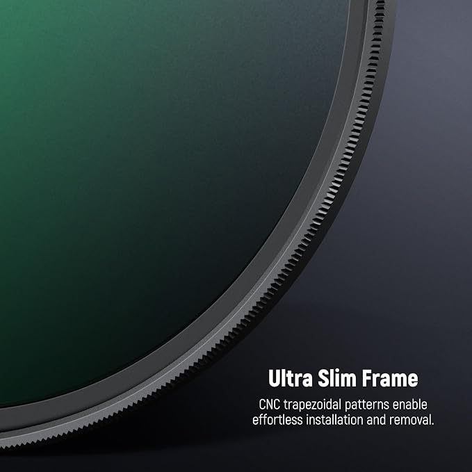 NEEWER 67mm Black Diffusion 1/4 Filter Dreamy Soft Cinematic Effect Filter - Image 7