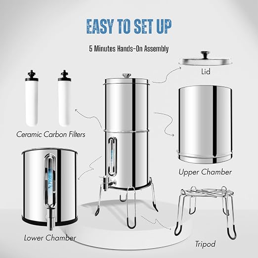SINCHO 2.25G Gravity Water Filter - Image 6